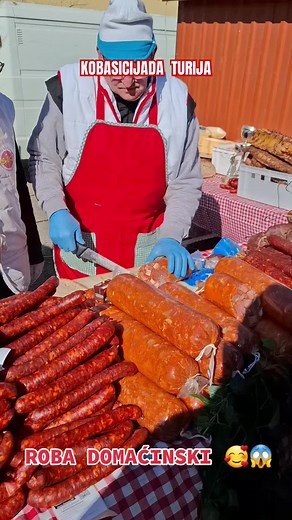 Kobasicijada Turija 2025: Domaće Kobasice