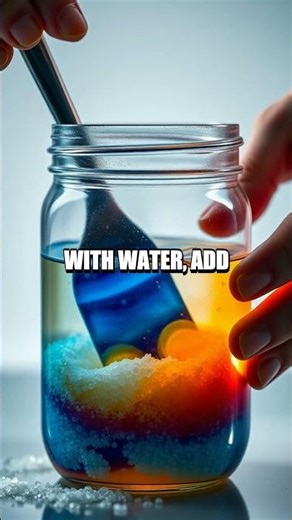 Density in a Jar Rainbow A Home Science Mini Tower