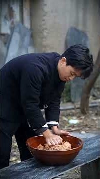 Make a delicious dish with fruit, Rural Food, Hometown Taste, Grey Tofu, My Country