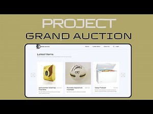 Online Auction System | ASP.NET Core MVC Project Demo | C#