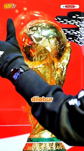 HAH?? Trofi Piala Dunia Pernah Dicolong? Ini Faktanya! #pialadunia #faktaunik #faktabola