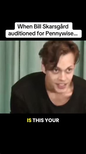 He smashed it #billskarsgård #audition #films #movie #cinema | Leo Young