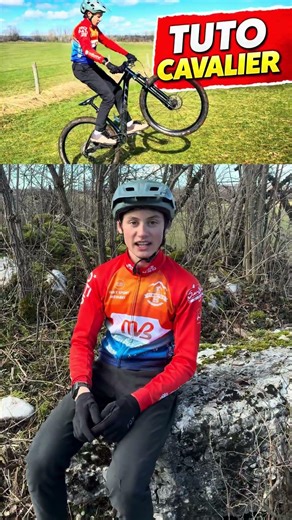 Comment faire le CAVALIER à vélo ? #vtt #mtb #bike