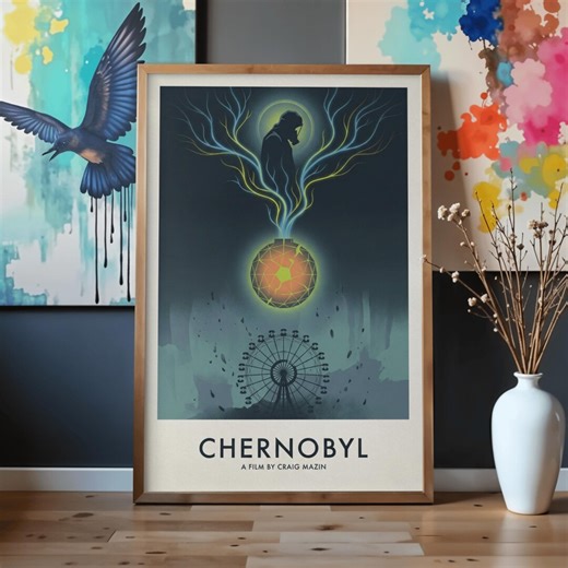 Chernobyl Movie Poster | Minimalist Film Art (instant Download) - Etsy