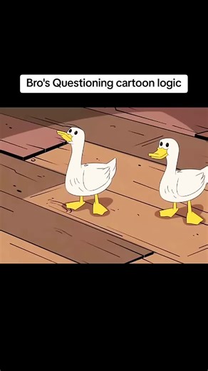 Ducks Feeding Ducks in DuckTales Scene