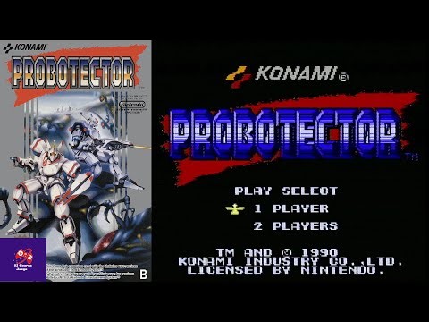 Probotector | Contra ♣️ [playthrough (Almost perfect - 1P)]