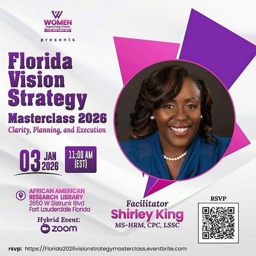 Have you registered for W.E.W INC Florida Vision Strategy...