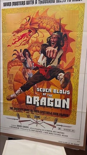 Seven Blows of the Dragon (Shaw Brothers) Warner Home Video 1980