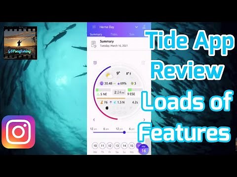 Tide Table App Review | Nautide/Tides4Fishing | A Great App For Sea Fishing