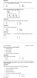 QUESTION 1File Management is important because it allows the u... | Filo