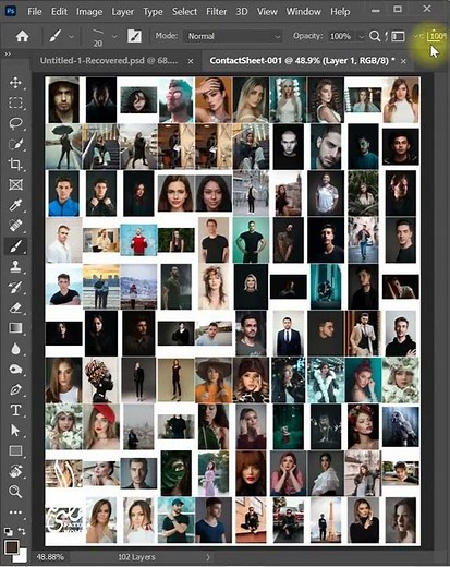 Photoshop Tutorial: How to Create Stunning, Photo Mosaic Portraits