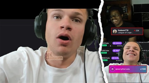 i love kadeem i watch him all the time and he was probably mad after this. he used to scream at chat for donating too much he’d spend the money as fast as possible and its so funny. he would just go buy a phone or a random ass laptop and do a dance.