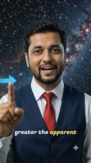 Parallax: The Finger Trick That Measures Stars! 🌌 #physics #science