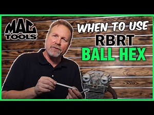 Mac Tools RBRT Ball Hex in Action - Your BEST Chance When Access is Limited