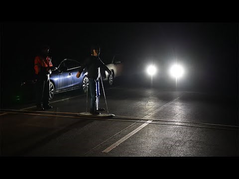 Pedestrian crash avoidance falters at night