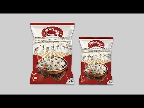 Product Design Tutorial : Rice Bag Packaging in Photoshop