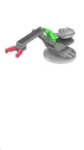 pick place #mechanism #3dprinting #solidworks #machine