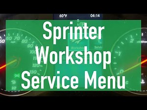 How to perform a service reset in a 2019 Mercedes Benz Sprinter
