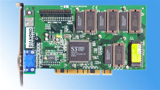 Enthusiast fixes 30-year S3 graphics card black levels issue