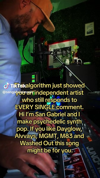 If you fw this song hit the “add music” button ➡️➡️➡️➡️ and follow along for more shenanigans #synthpop #synthtok #electropop #indiemusic #dreampop