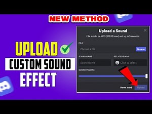 How to Upload Custom Sound Effect to the Discord Soundboard 2026 - Full Guide