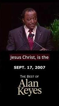Alan Keyes is asked about his faith