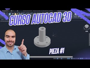 CURSO de AUTOCAD 3D | Ejercicio Práctico #1