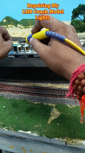 227K views · 4.5K reactions | Indian Railways HO Scale Model Train with LHB coaches  #reelitfeelit #indianrailways #trainstagram #hoscale #miniatureart #modeltrains | Ashim Kumar Sutar | Facebook