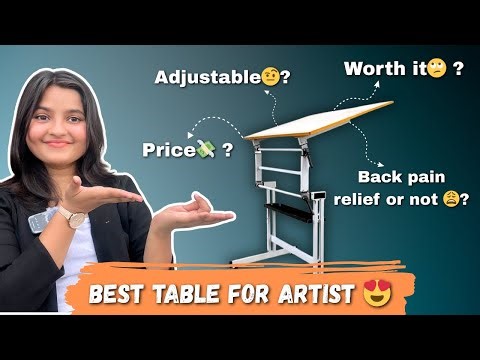 “Is This the BEST Table for Artists? 🤔 Unboxing + Review”