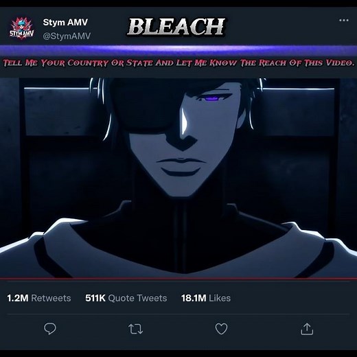 ■Upcoming Bleach Edit🔥🔥🔥 - Ogryzek - COLD ECHO[Edit/AMV]4k!