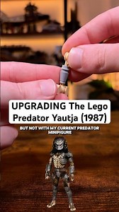 UPGRADING The Lego Predator Yautja (1987) #lego #thepredator #predator