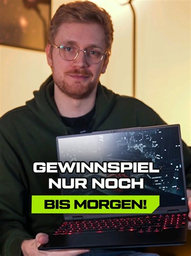 ⌛ Es bleibt nicht mehr viel Zeit unser XMG CORE 15 zu gewinnen! 🎁 🔗 Link in Bio! #xmg #gewinnspiel #gaminglaptop