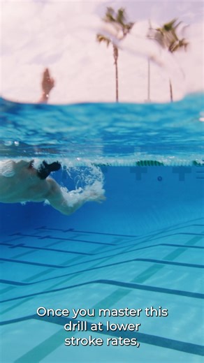 No matter how good your swim technique in backstroke is you're not going to win unless you have a fast stroke rate. We see a lot of swimmers that struggle to get their stroke rate up so we like to use the dolphin kick backstroke drill to teach them how to turn over faster. Once you master lower stroke rates using this drill, try increasing the tempo to see if you can keep up with the beep and before you know it you'll be swimming with competitive stroke rates in backstroke. Do you know what the 