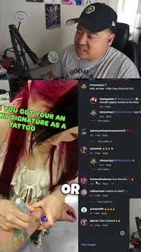 I Got a WWE Autograph from IYO SKY Tattooed!