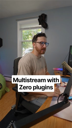 multistream with ZERO plugins
