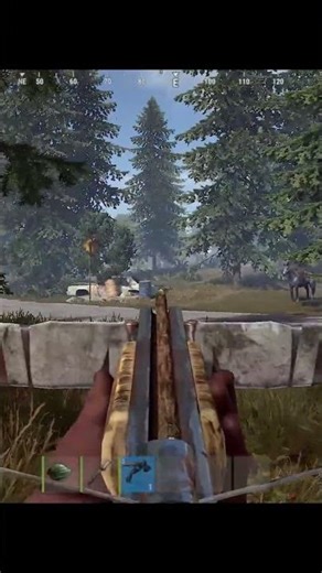 Scripted Rust fight... I get a kill. #Rust #gaming #pvp #twitch #tiktok #short #clip