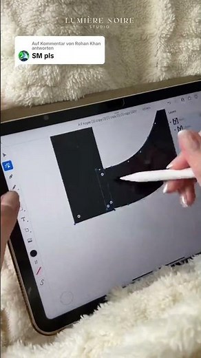 Master the S & M Monogram Design in Procreate #procreate #namelogo #logodesign #monogram