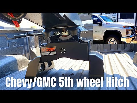 2020-21 Chevy/GMC HD 2500/3500 Curt 5th wheel hitch Install And Review!