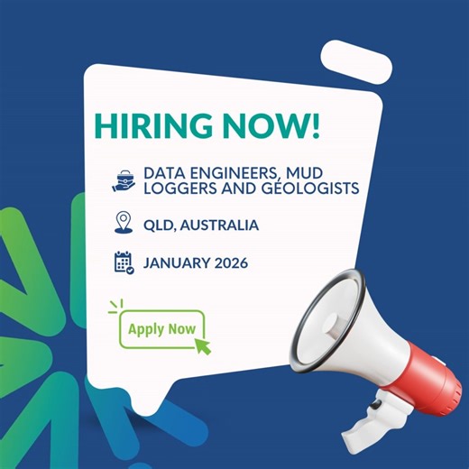 📢 NEW JOB ALERT 💼 Mud Loggers / Data Engineers / Geologists (x5) 🌍 QLD, Australia (Onshore) 📆 January 2026 Our client is seeking 5 experienced Data Engineers, Mud Loggers and Geologists for an exciting opportunity in AUSTRALIA. The successful candidates will work onshore in QLD, providing critical data analysis and mud logging services. This role requires a robust understanding of managing data collection, analysis and troubleshooting. These positions are reporting to support drilling operat