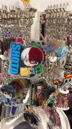 Anime Keychain Showcase
