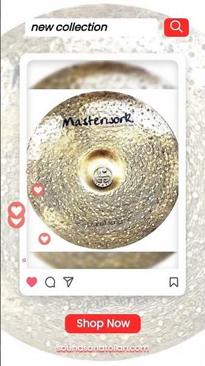 Masterwork Cymbals 17" Legend Medium Crash