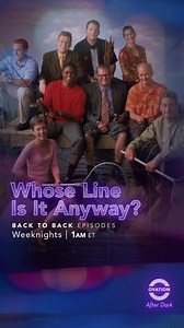 12K views · 72 reactions | These improv pros bring the laughs every weeknight!  Set your DVR for #WhoseLineIsItAnyway weeknights at 1am ET / 10pm PT. | Ovation TV | Facebook