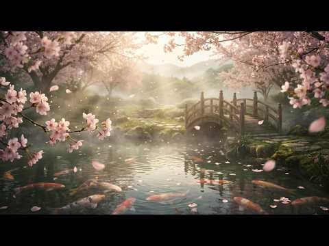 Spring Garden Serenity 🌸 | 1 Hour Relaxing Chinese Music for Sleep, Study & Meditation