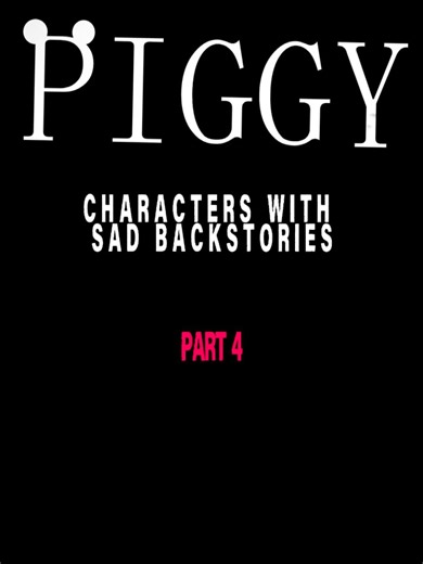 apiggy characters with sad backstories part 4 #piggy #edit #robloxedit #fyp