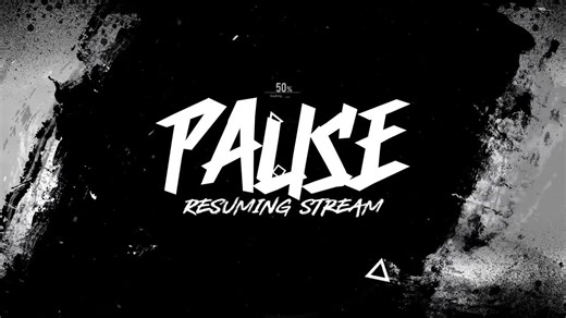 Animated Stream Overlays Pack - Black and White Smoke and Ink Style - Etsy
