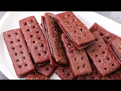 Homemade Bourbon Cookies | Eggless & Without Oven | Yummy | Bourbon Biscuit Recipe