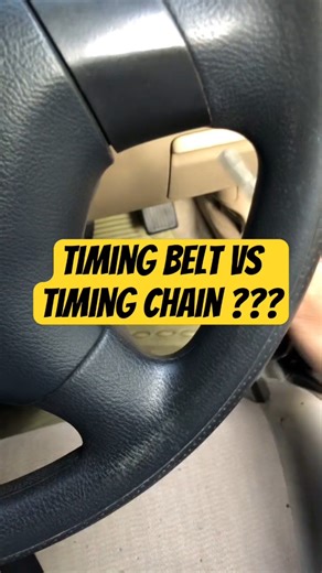 Timing Belt VS Timing Chain #automobile #mechanic