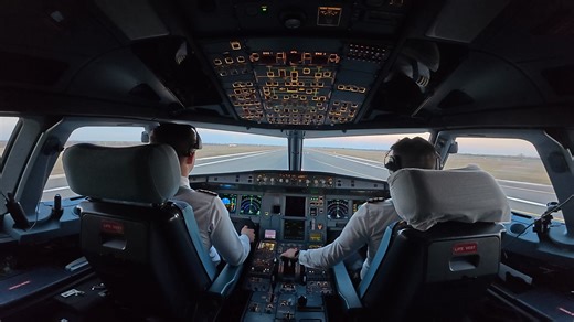 6.4K views · 126 reactions | Airbus A320 Landing Cockpit View #viral #pilot #airport #airplane | Aviation Attract | Facebook