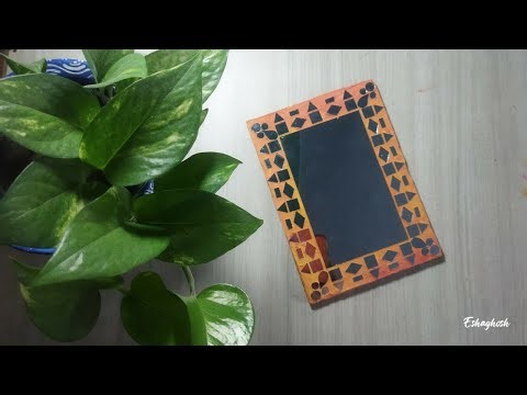 Mirror Mosaic Art Tutorial for Beginners | DIY Wall Decor Idea