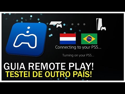 TUTORIAL REMOTE PLAY- Como conectar e JOGAR PS4 e PS5 no celular ou PC!!!